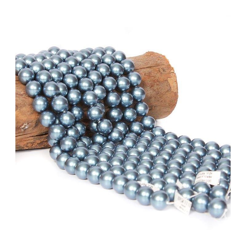 FIO DE PÉROLA SHELL AZUL REFLUX 16MM BOLA LISA