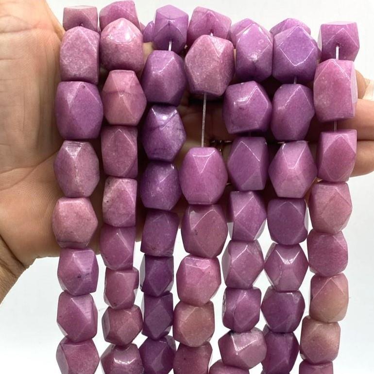 JADE ROSA BARRIL IRREGULAR