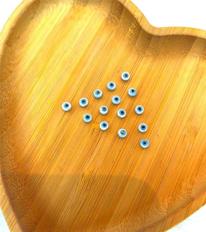 MADREPEROLA OLHO GREGO MOEDA FURO PASSANTE 4MM 