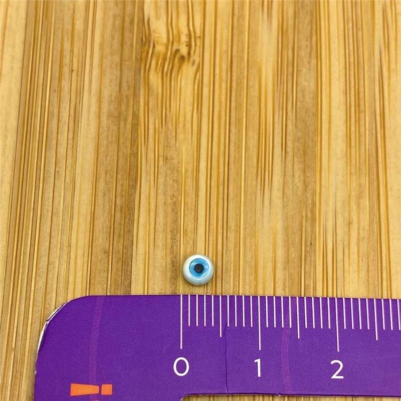 MADREPEROLA OLHO GREGO MOEDA FURO PASSANTE 4MM 