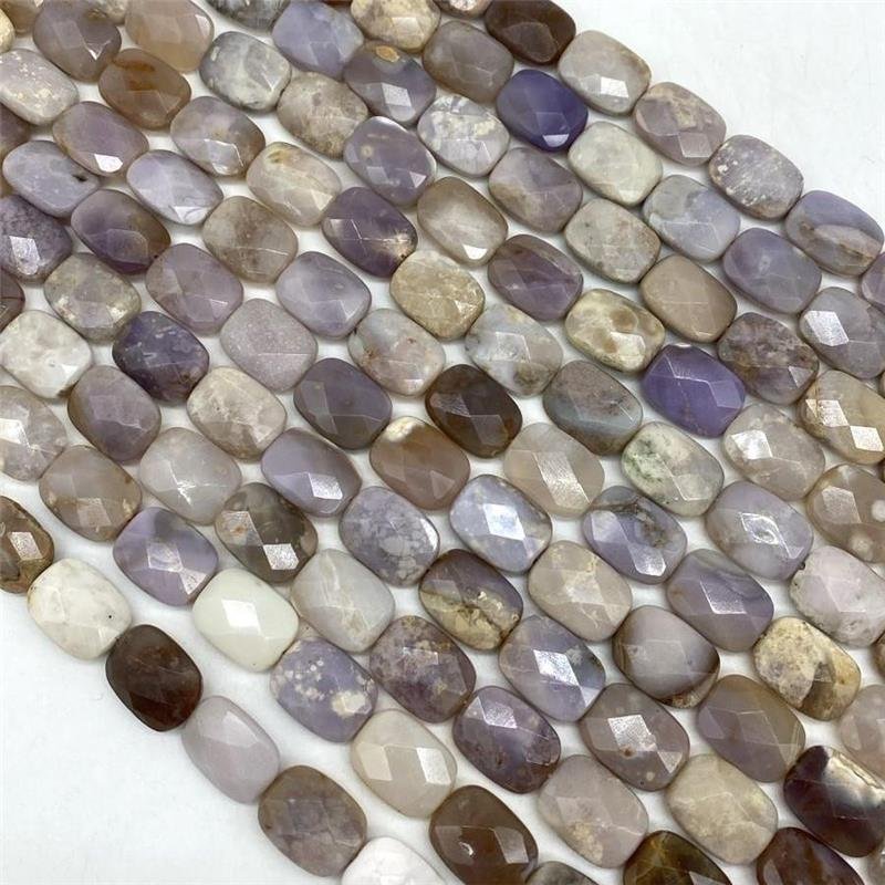 FIO DE AGATA RETÂNGULO FACETADO 12X16MM