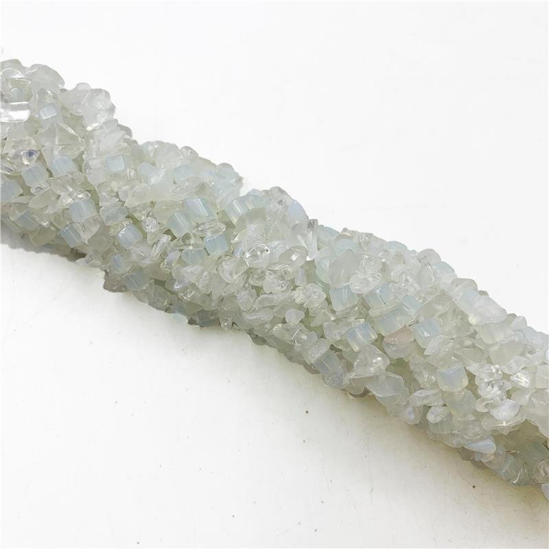 FIO DE COLAR CASCALHO OPALINA