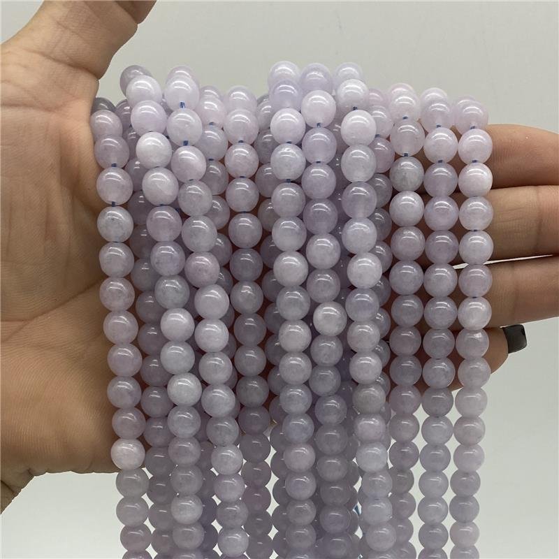 FIO DE PEDRA JADE ANGELITA BOLA LISA 12MM