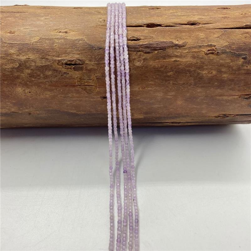 FIO DE AMETISTA LILAS QUADRADA 2X2MM
