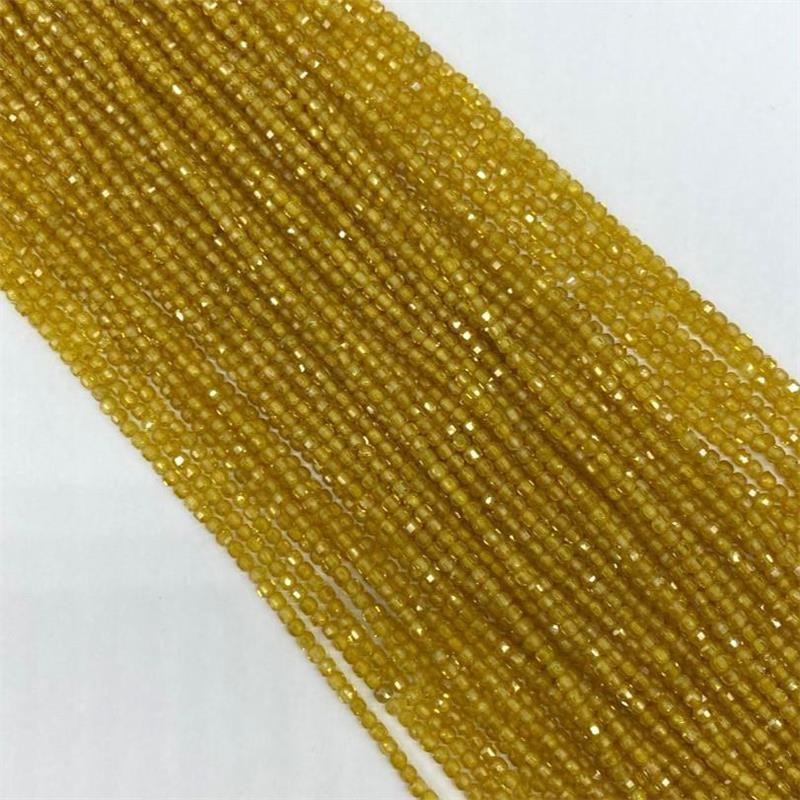 FIO DE ZIRCONIA AMARELO GEMA QUADRADO 2X2M