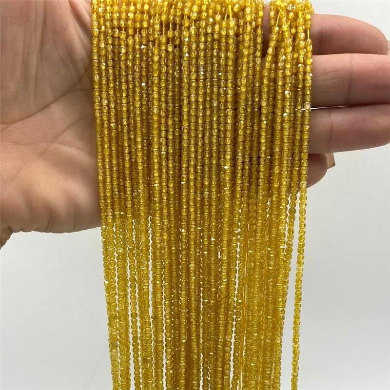 FIO DE ZIRCONIA AMARELO GEMA QUADRADO 2X2M
