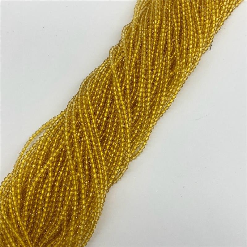 CRISTAL AMARELO 2MM BOLA 