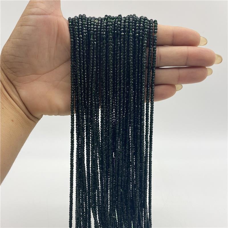 GOLDSTONE VERDE RONDEL 3MM