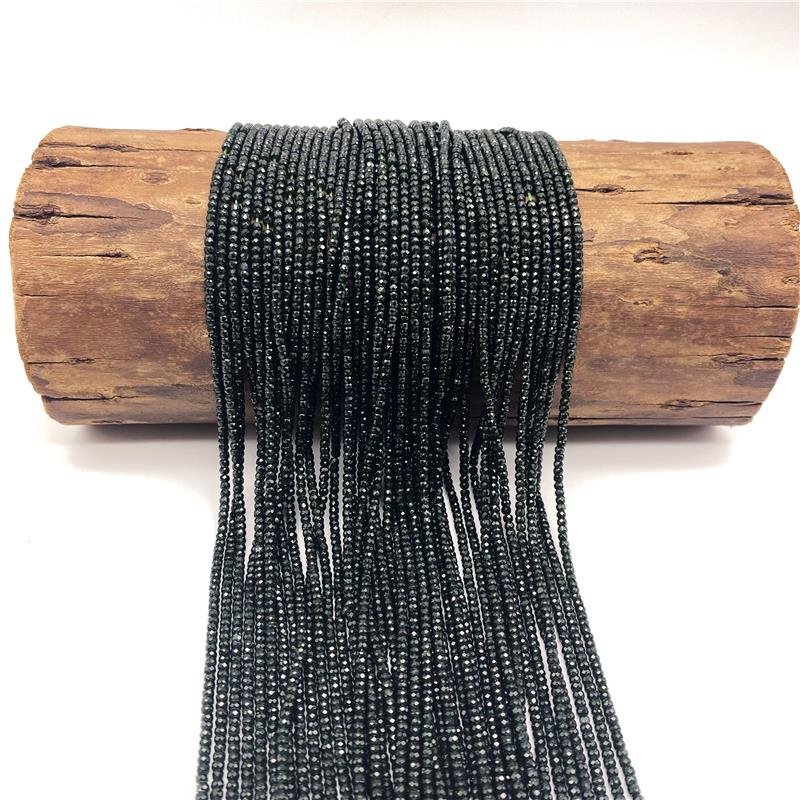 GOLDSTONE VERDE RONDEL 3MM